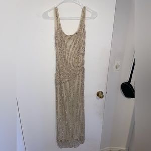 Vintage beaded Stenay dress